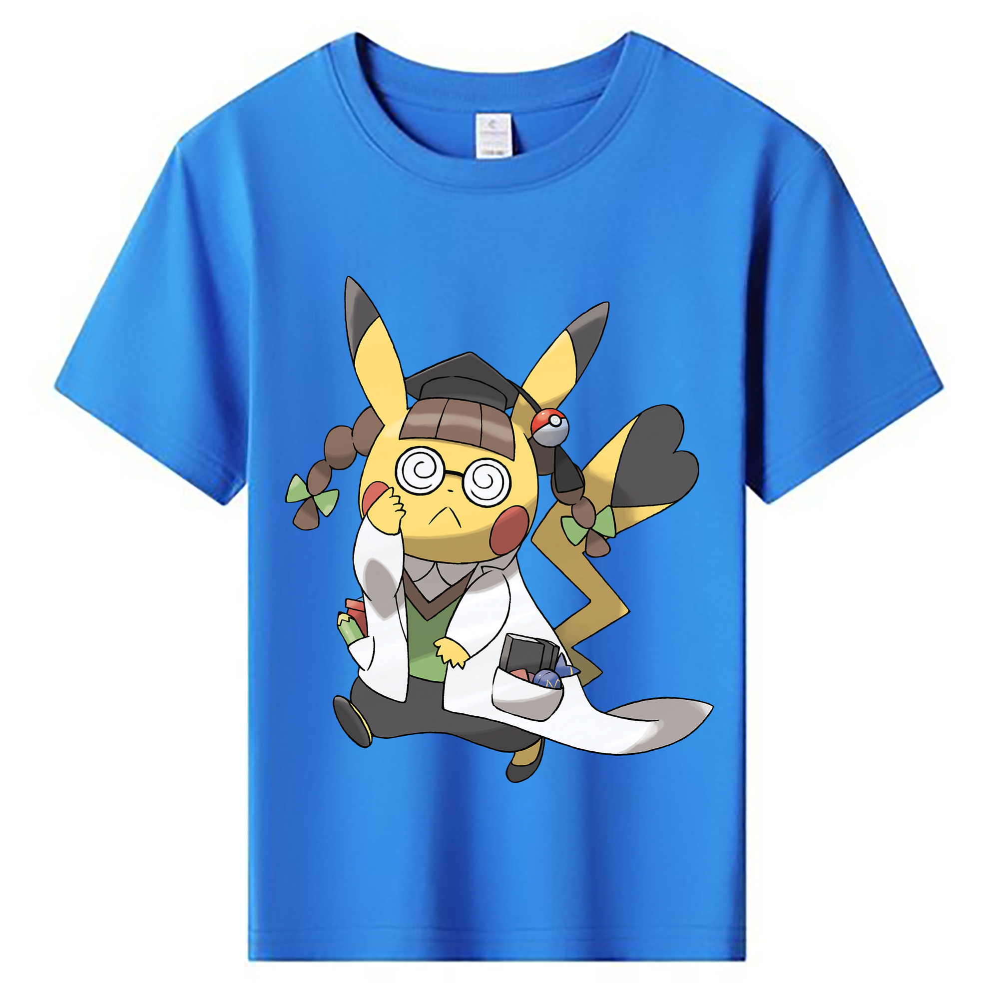 （画像用） ポケットモンスター Pokémon 綿100％キッズTシャツ（フロントプリント）
